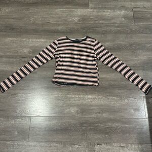 Topshop cropped long sleeve size 8
